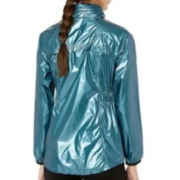 NWT Calvin Klein Performance Nylon Hooded Hoodie Jacket - Sz L - Picture 2 of 10